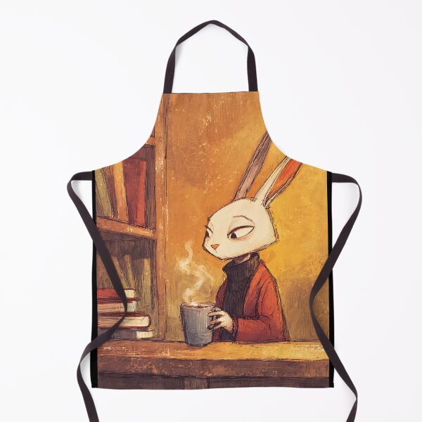 Item preview, Lofi Aesthetic: Rabbit's Coffee Vibes designed and sold by bapupa.