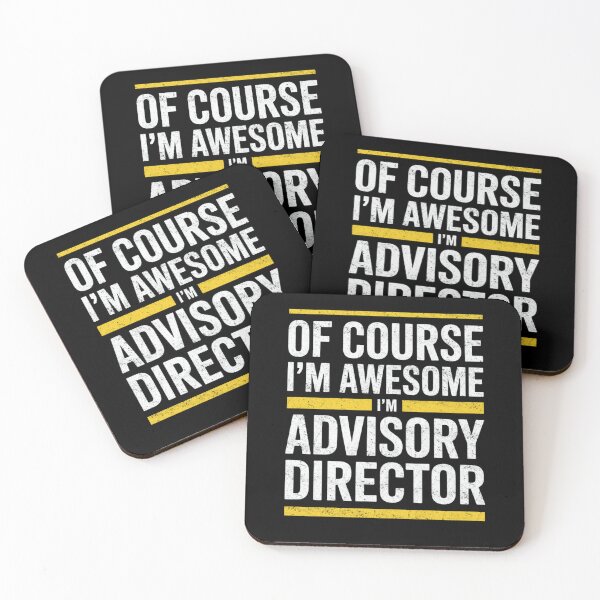 Item preview, Of Course I’m Awesome I’m Advisory Director Quote designed and sold by FreshVibe Prints.