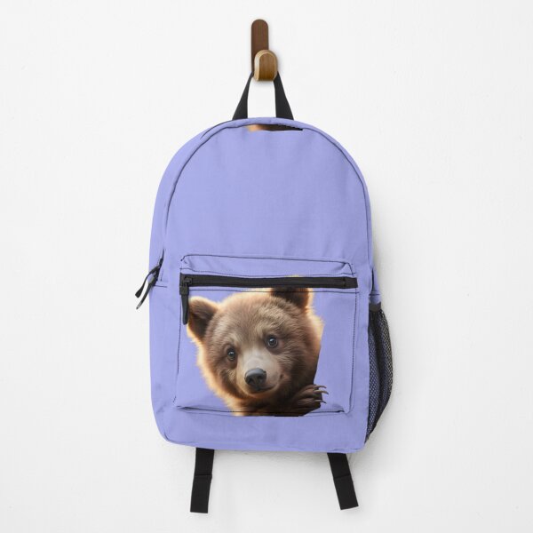 Item preview, Cute Baby Bear Peeking – Adorable Brown Bear Cub designed and sold by YASS@.