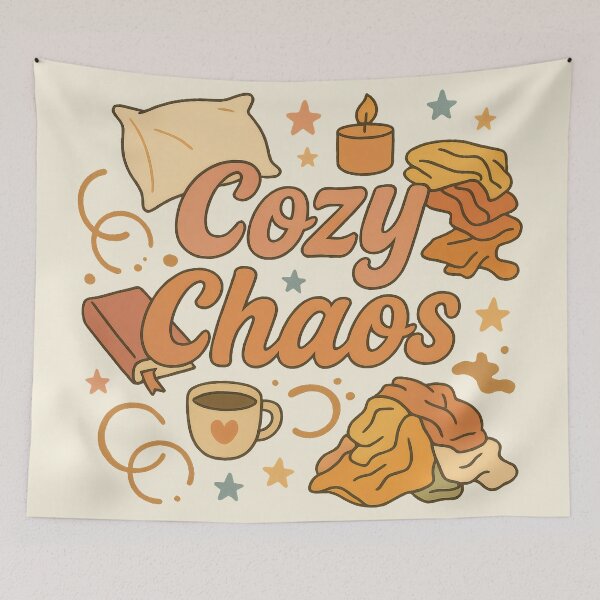 Item preview, Cozy Chaos – Curated Comfort in Maximalist Mood designed and sold by Ombrya.