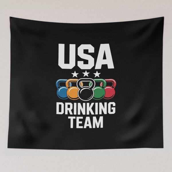 Item preview, USA Drinking Team Beer Party  designed and sold by KonstanKoraner.