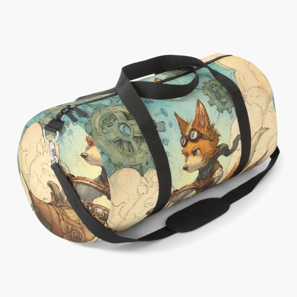 Artikelvorschau, Steampunk-Kunst: Fox' Luftschiffabenteuer entworfen und verkauft von bapupa.