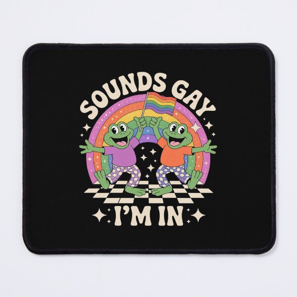 Item preview, Sounds Gay I'm in Gay Frogs dancing LGBTQ Gay Pride designed and sold by RsFilsingerArt.