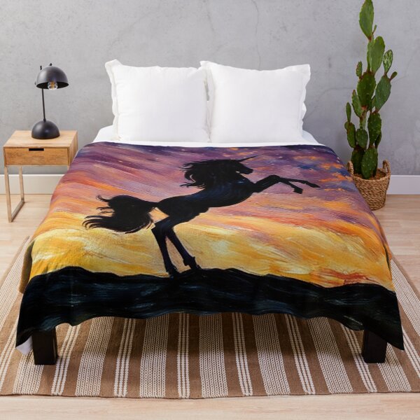 Item preview, Unicorn at Sunset designed and sold by tomorrowsart.