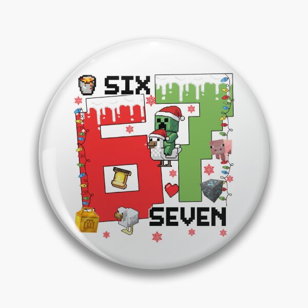 Item preview, Six Seven Meme Christmas Gaming Pixel Gamer designed and sold by Artifyo.