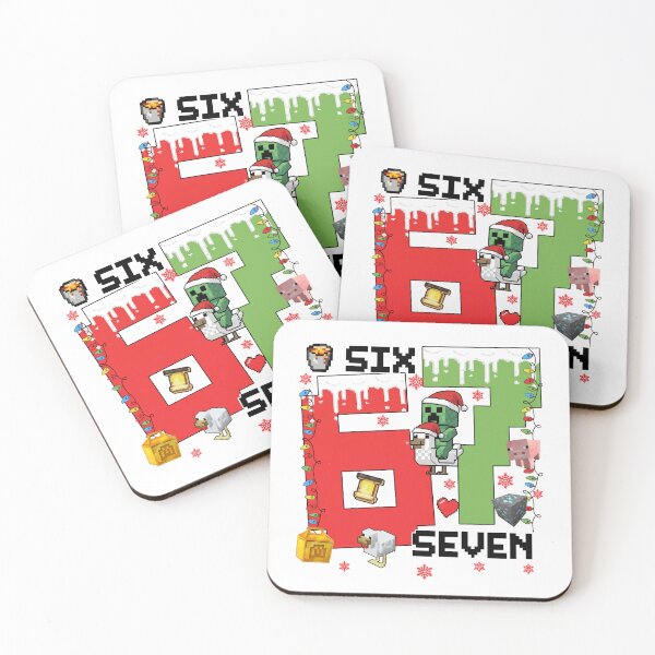 Item preview, Six Seven Meme Christmas Gaming Pixel Gamer designed and sold by Artifyo.