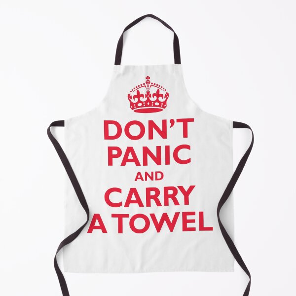 Item preview, Don’t Panic and Carry a Towel designed and sold by Foundry88.