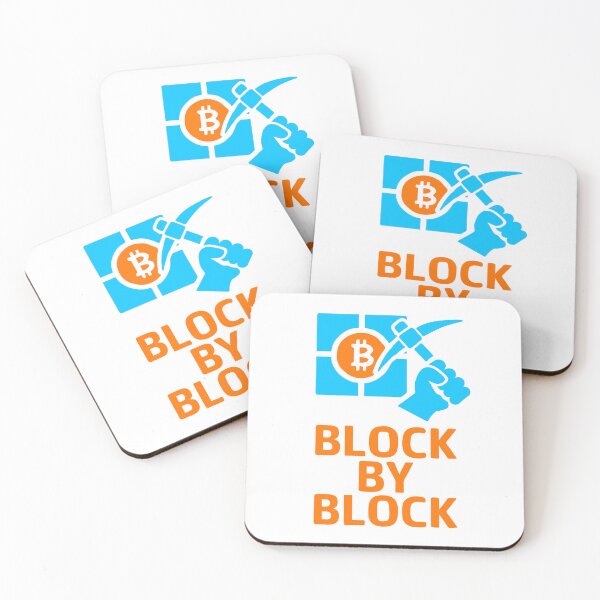 Item preview, "BLOCK BY BLOCK – Crypto Mining in Motion" designed and sold by BitCrop.