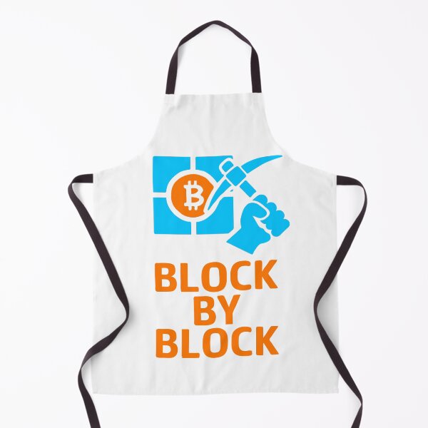Item preview, "BLOCK BY BLOCK – Crypto Mining in Motion" designed and sold by BitCrop.
