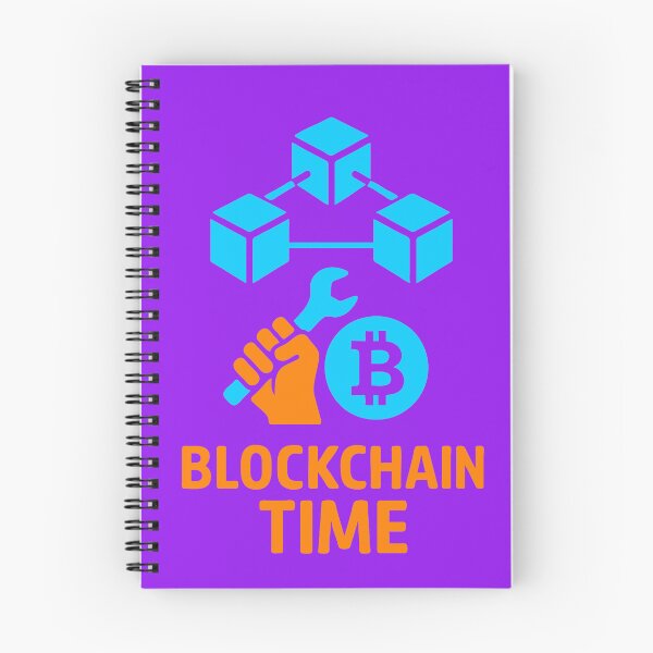 Item preview, "BLOCKCHAIN TIME – Build, Fix, Mint" designed and sold by BitCrop.
