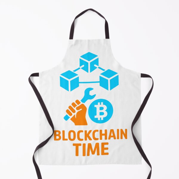 Item preview, "BLOCKCHAIN TIME – Build, Fix, Mint" designed and sold by BitCrop.