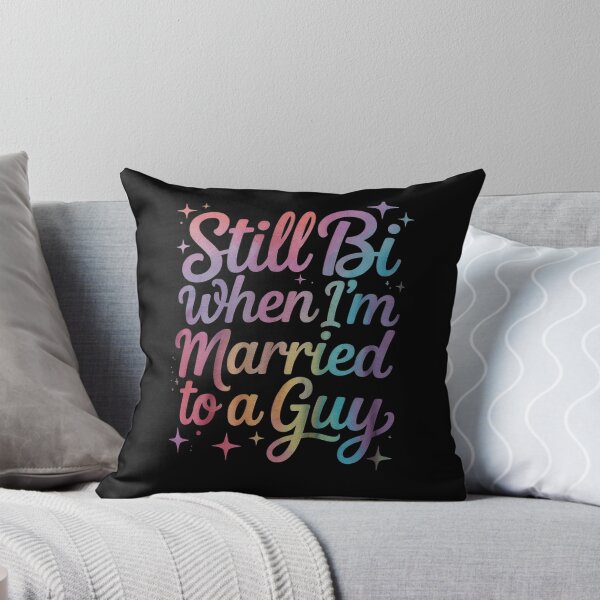 Item preview, Still Bi When Married To A Guy Bisexual Guy Pride Parade  designed and sold by RsFilsingerArt.