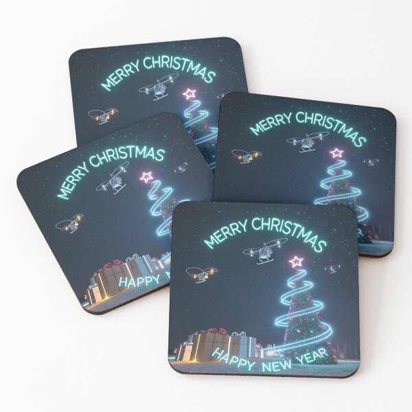 Item preview, HAPPY FUTURISTIC CHRISTMAS designed and sold by Fabrifrank.