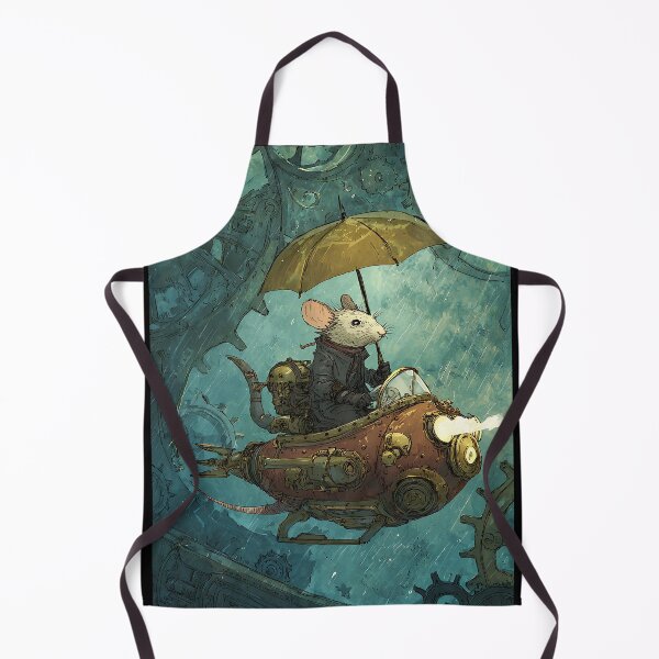 Item preview, Steampunk Art: Mouse's Submarine Voyage designed and sold by bapupa.