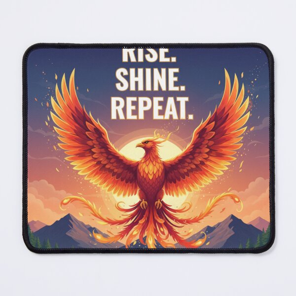 Item preview, Phoenix Rises: Rise, Shine, Repeat designed and sold by Stickerrwallah.