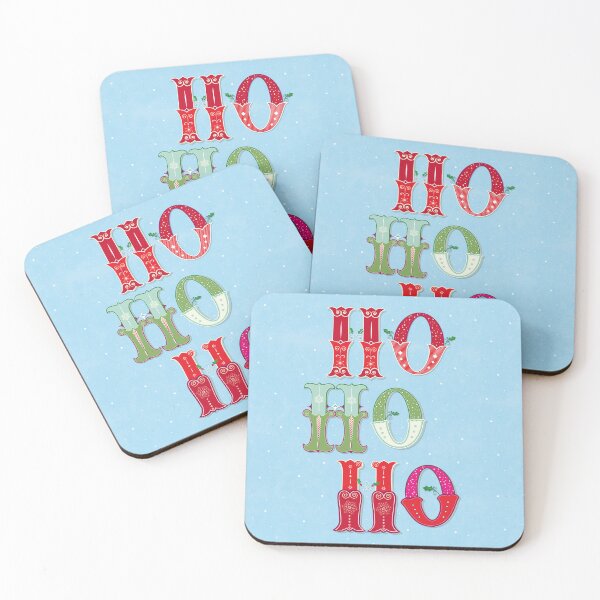 Item preview, Christmas Ho Ho Ho. Fancy Letters. Very special hand lettering. designed and sold by Sandra Brezina.