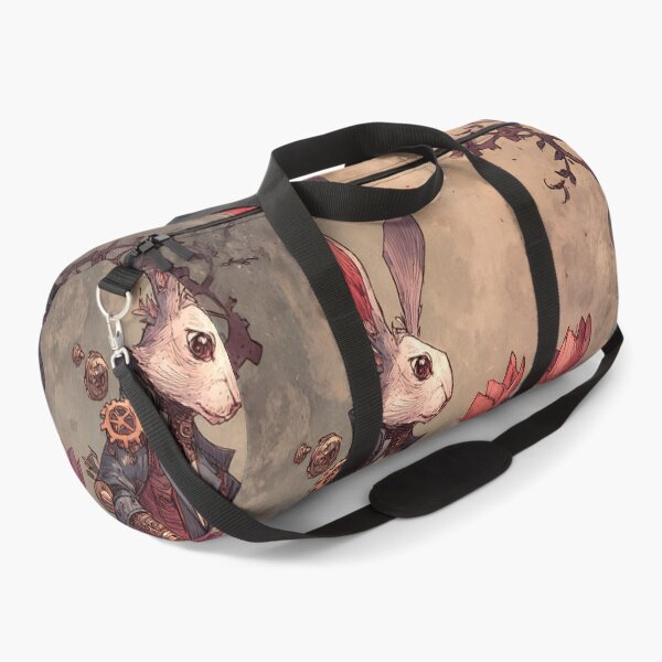 Item preview, Steampunk Art: Rabbit's Clockwork Garden designed and sold by bapupa.