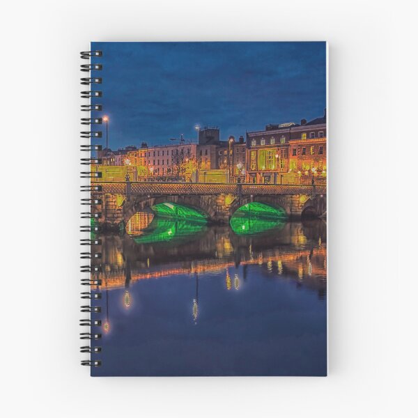 Item preview, Ha'penny bridge in Dublin, Ireland in the dark  designed and sold by Photopat.