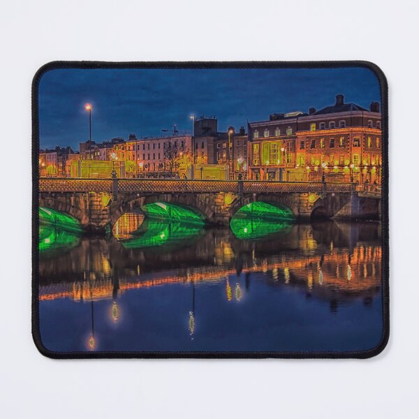 Item preview, Ha'penny bridge in Dublin, Ireland in the dark designed and sold by Photopat.