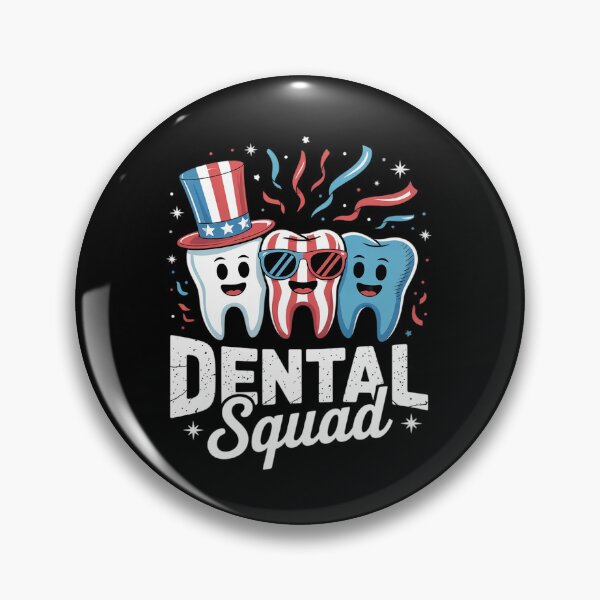 Item preview, 4th Of July Dental Squad Patriotic Teeth Dentist Women designed and sold by RsFilsingerArt.