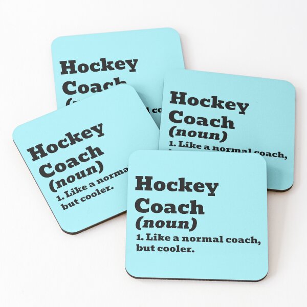 Item preview, Hockey Coach Like a Normal Coach, But Cooler designed and sold by WakeNBake-Tees.