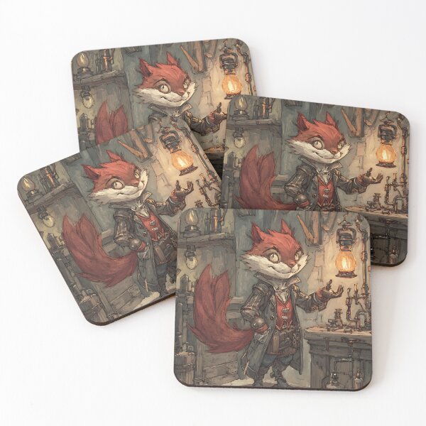 Item preview, Steampunk Art: Squirrel's Automated Inventor designed and sold by bapupa.