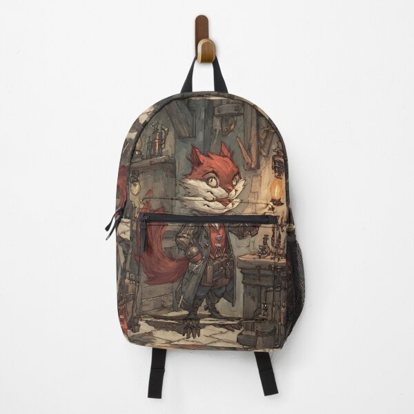 Item preview, Steampunk Art: Squirrel's Automated Inventor designed and sold by bapupa.