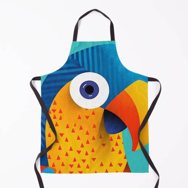 Item preview, A MINIMAL COLORFUL PARROT designed and sold by infinitearte.