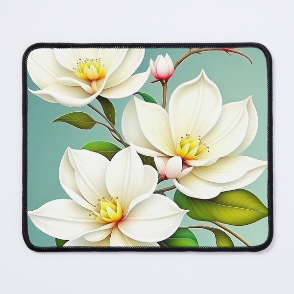 Item preview, Beautiful Tropical Blooming Magnolia designed and sold by LanaGustavsson.