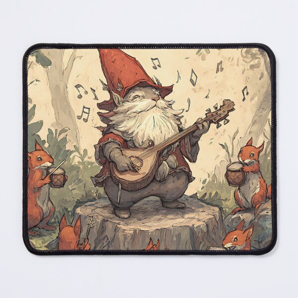 Item preview, Whimsy Gnome: Gnome's Acorn Orchestra Performance designed and sold by bapupa.