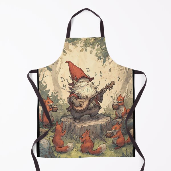 Item preview, Whimsy Gnome: Gnome's Acorn Orchestra Performance designed and sold by bapupa.