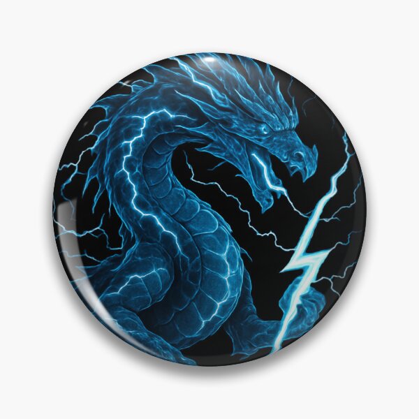 Item preview, Blood Moon Storm – The Lightning Dragon designed and sold by Keios Cool Apparel.
