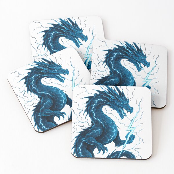 Item preview, Blood Moon Storm – The Lightning Dragon designed and sold by Keios Cool Apparel.