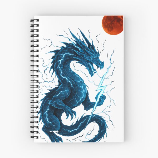 Item preview, Blood Moon Storm – The Lightning Dragon designed and sold by Keios Cool Apparel.