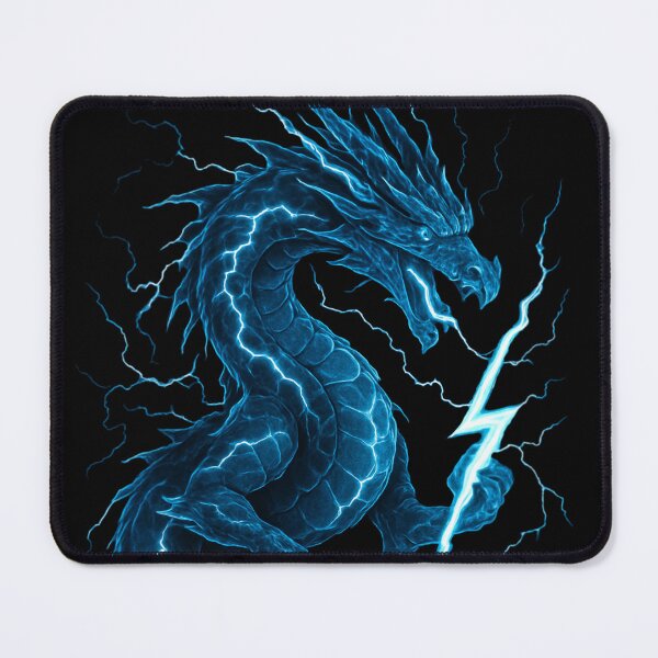 Item preview, Blood Moon Storm – The Lightning Dragon designed and sold by Keios Cool Apparel.