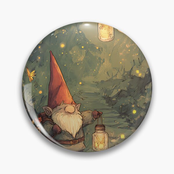 Item preview, Whimsy Gnome: Gnome's Firefly Lantern Festival designed and sold by bapupa.