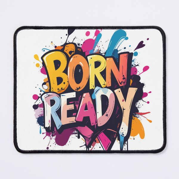 Item preview, Funny Born Ready T-Shirt, Sarcastic Introvert Humor Quote Gift designed and sold by SylwiaPrint.