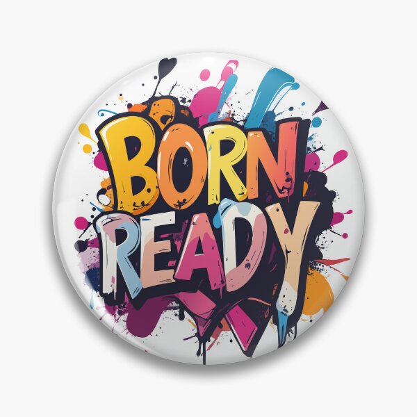 Item preview, Funny Born Ready T-Shirt, Sarcastic Introvert Humor Quote Gift designed and sold by SylwiaPrint.