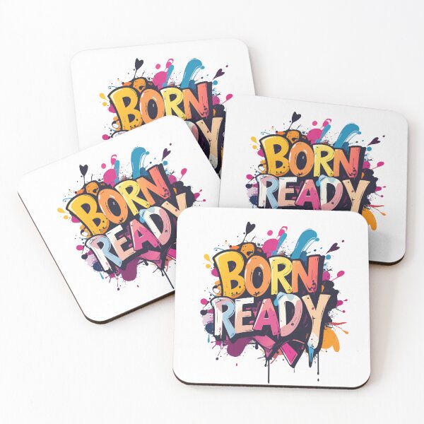 Item preview, Funny Born Ready T-Shirt, Sarcastic Introvert Humor Quote Gift designed and sold by SylwiaPrint.