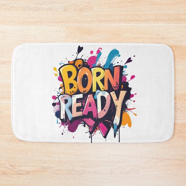 Item preview, Funny Born Ready T-Shirt, Sarcastic Introvert Humor Quote Gift designed and sold by SylwiaPrint.