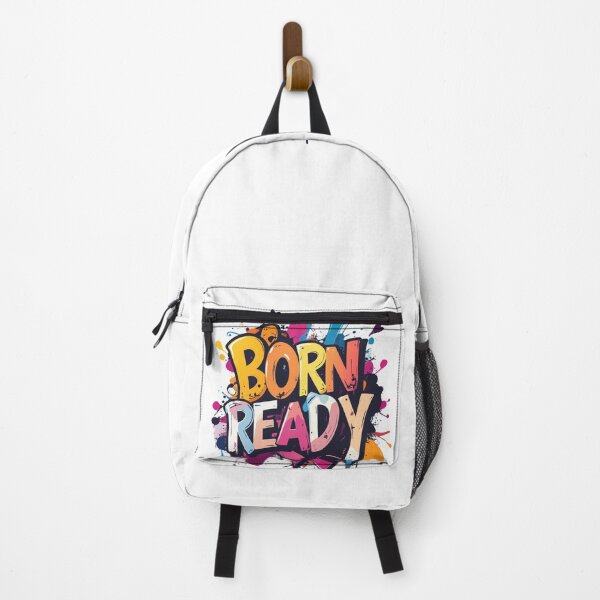 Item preview, Funny Born Ready T-Shirt, Sarcastic Introvert Humor Quote Gift designed and sold by SylwiaPrint.