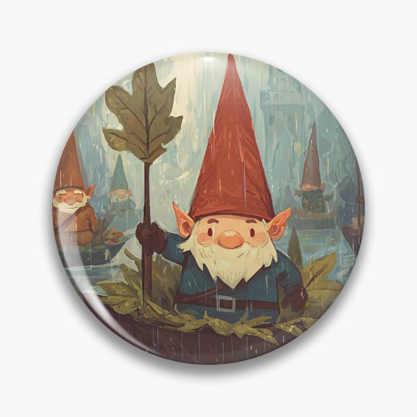 Item preview, Whimsy Gnome: Gnome's Leaf Boat Regatta designed and sold by bapupa.
