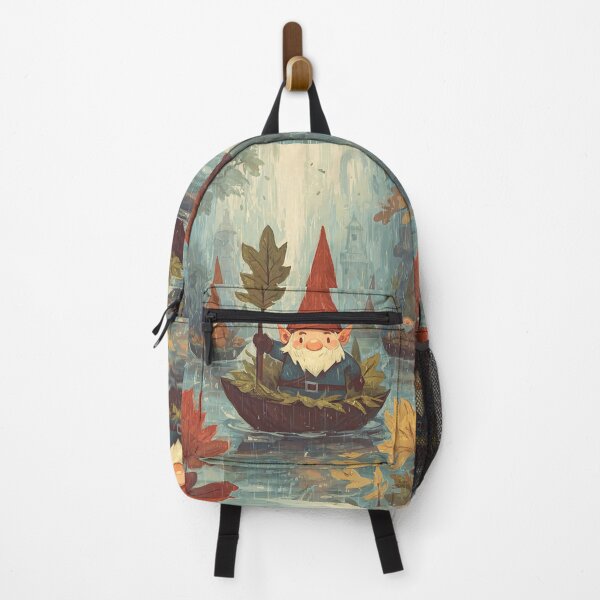 Item preview, Whimsy Gnome: Gnome's Leaf Boat Regatta designed and sold by bapupa.
