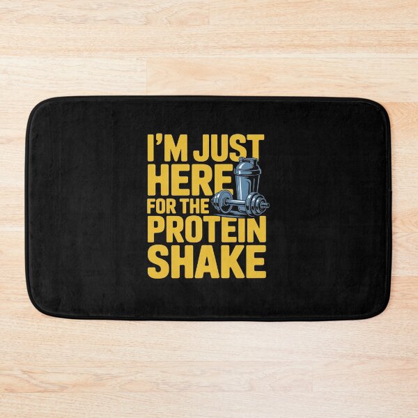 Item preview, I’m Just Here for The Protein Shake Gym Workout Fitness designed and sold by HaileyRobel.