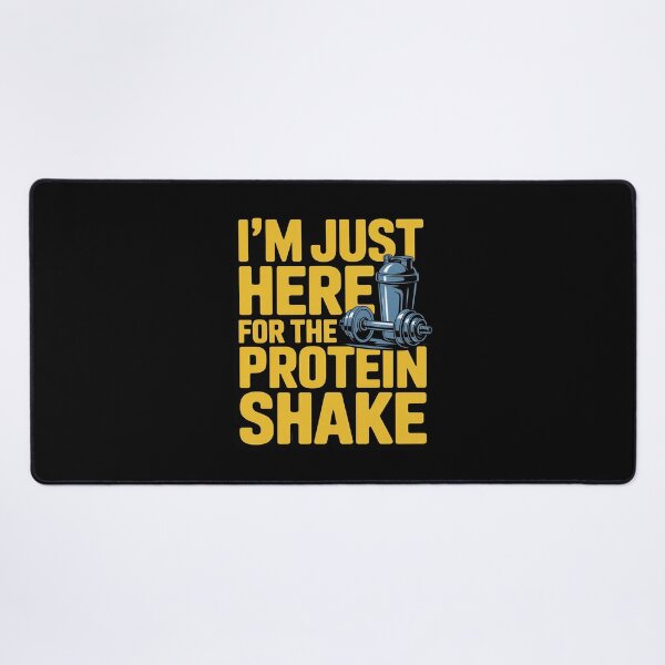 Item preview, I’m Just Here for The Protein Shake Gym Workout Fitness designed and sold by HaileyRobel.
