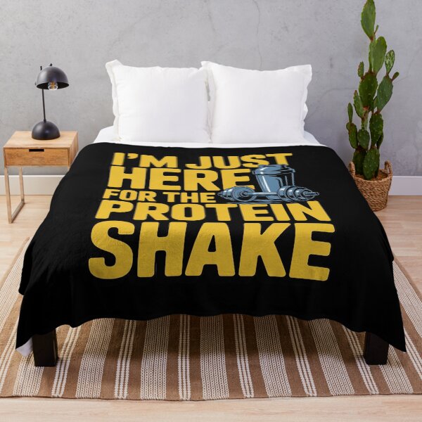 Item preview, I’m Just Here for The Protein Shake Gym Workout Fitness designed and sold by HaileyRobel.