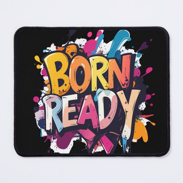 Item preview, Funny Born Ready T-Shirt, Sarcastic Introvert Humor Quote Gift designed and sold by SylwiaPrint.