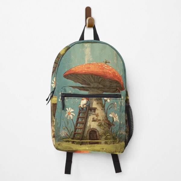Item preview, Whimsy Gnome: Gnome's Mushroom Home Makeover designed and sold by bapupa.