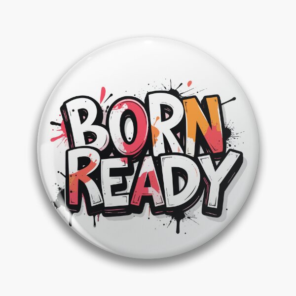 Item preview, Funny Born Ready T-Shirt, Sarcastic Introvert Humor Quote Gift designed and sold by SylwiaPrint.