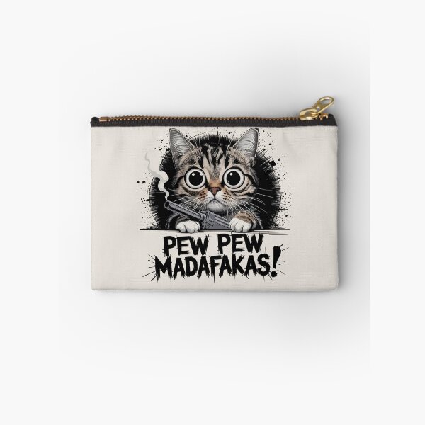 Item preview, Pew Pew Madafaka, Because sometimes chaos just looks adorable. designed and sold by EdgeDrip.